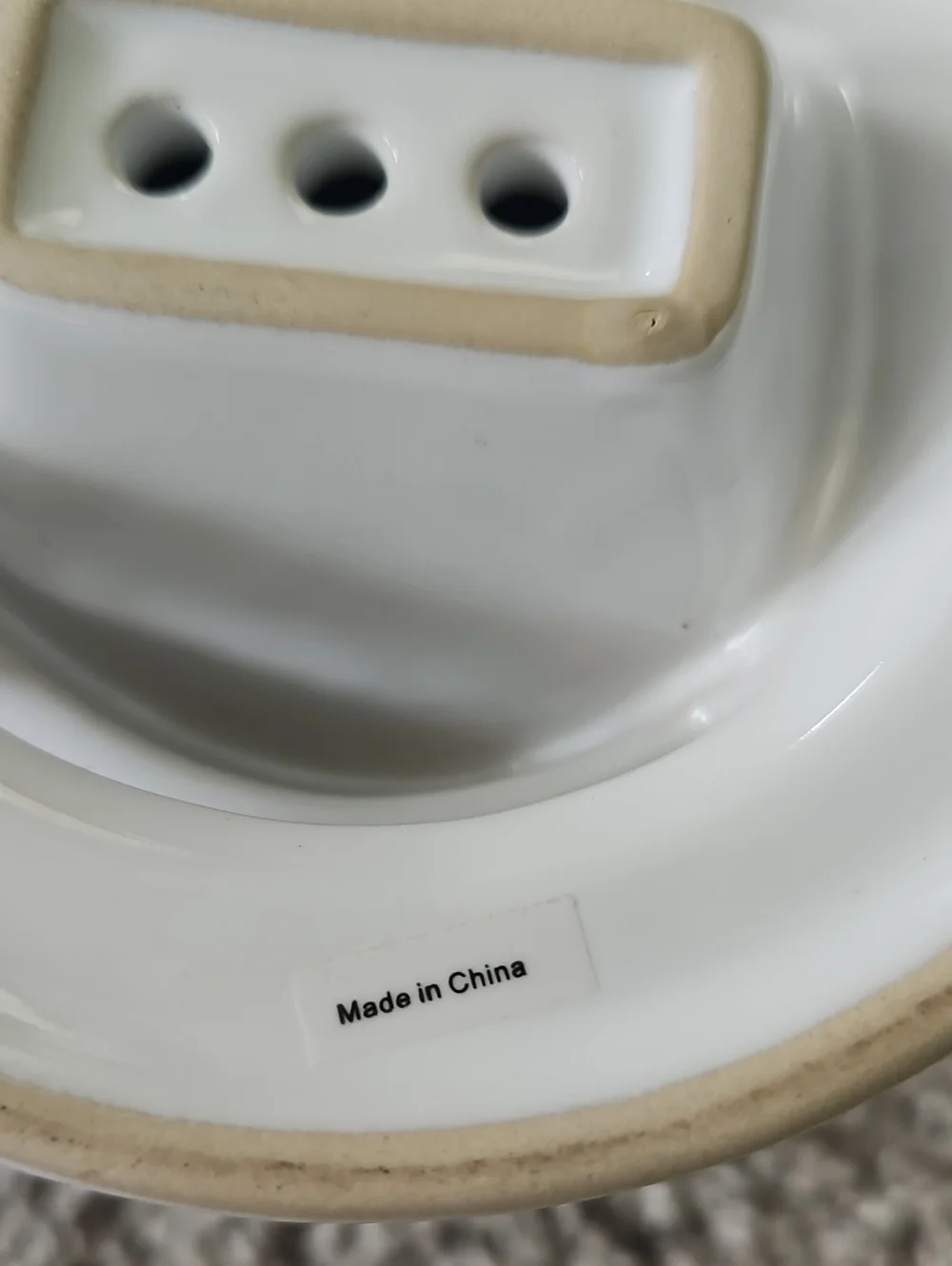 Le Creuset White Ceramic Pour Over Coffee Maker